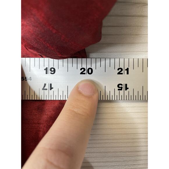 Chicos Jacket Womens Size 1 Red Embroidered Sequin Dressy Evening Blazer - Picture 5 of 8